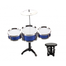 18pcs Toy Drum Play Set/ Jazz Drum Set with Stool